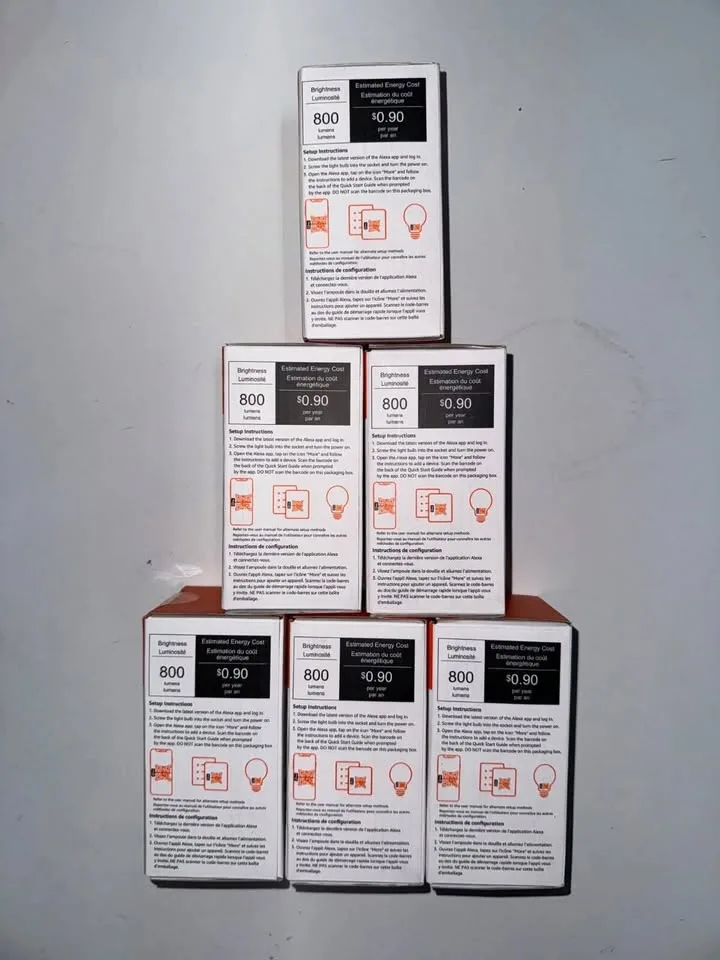 Amazon Basics Smart LED Light Bulb 6 Pack image indicator(2)