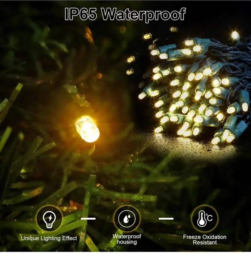 Warm White LED Christmas Lights image indicator(2)