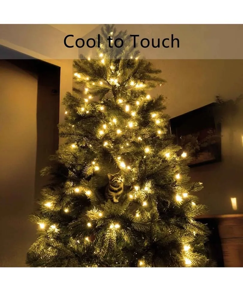 Warm White LED Christmas Lights image indicator(6)