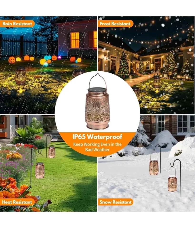 Solar Lantern Outdoor Lamp image indicator(3)