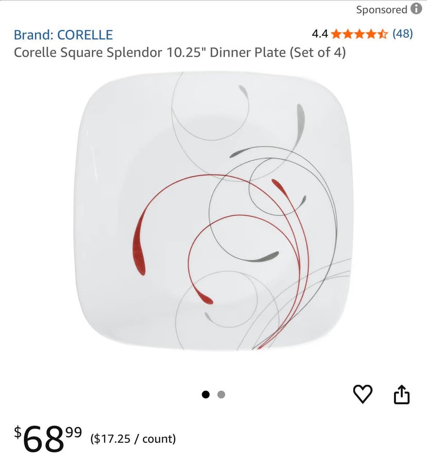Corelle Dinner Plates - photo 3