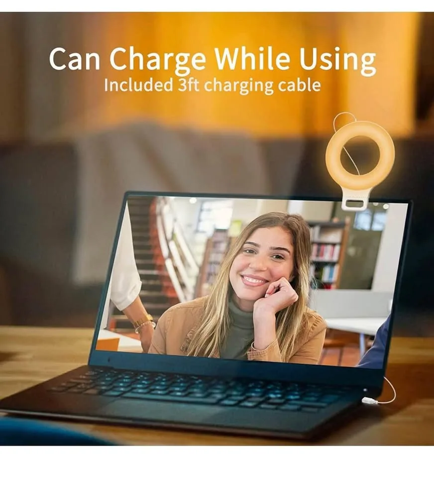 Clip on Ring Light image indicator(5)