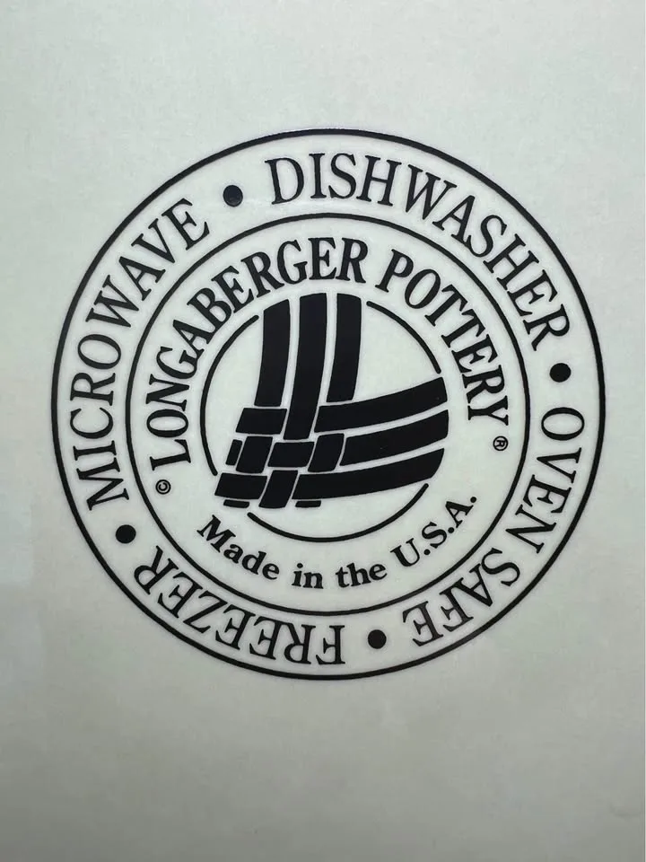 Longaberger Woven Traditions Sage 12-inch pasta serving bowl image indicator(4)