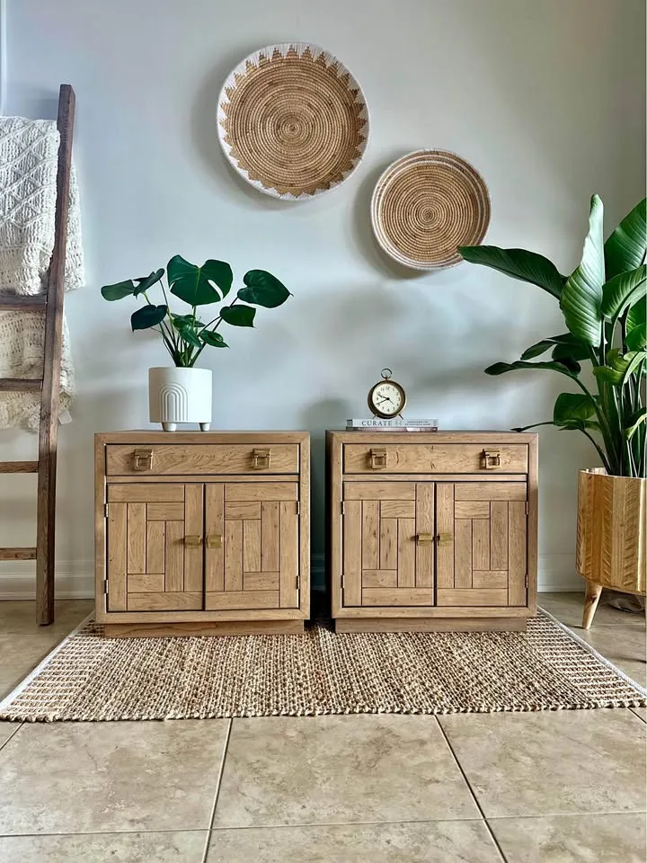 Fully Restored MCM Drexel Nightstand Pair