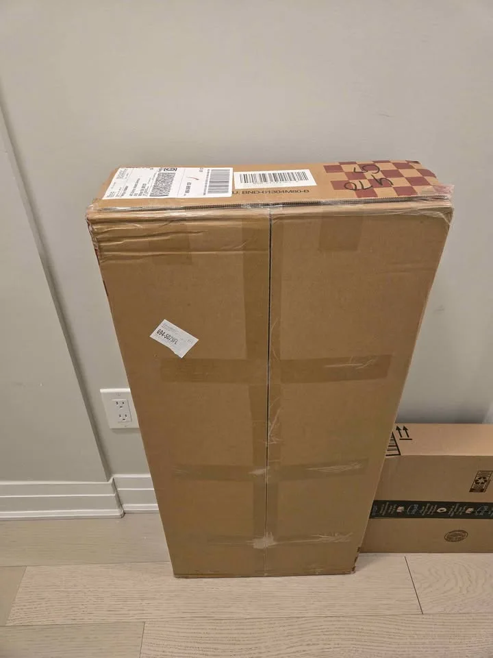 BNIB Modern Wooden Shoerack image indicator(2)