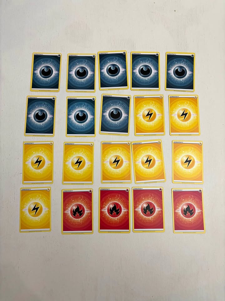Pokémon Trading Energy Cards Crown Zenith 60 total