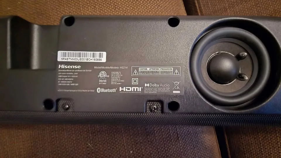 Hisense HS214 Sound Bar image indicator(4)