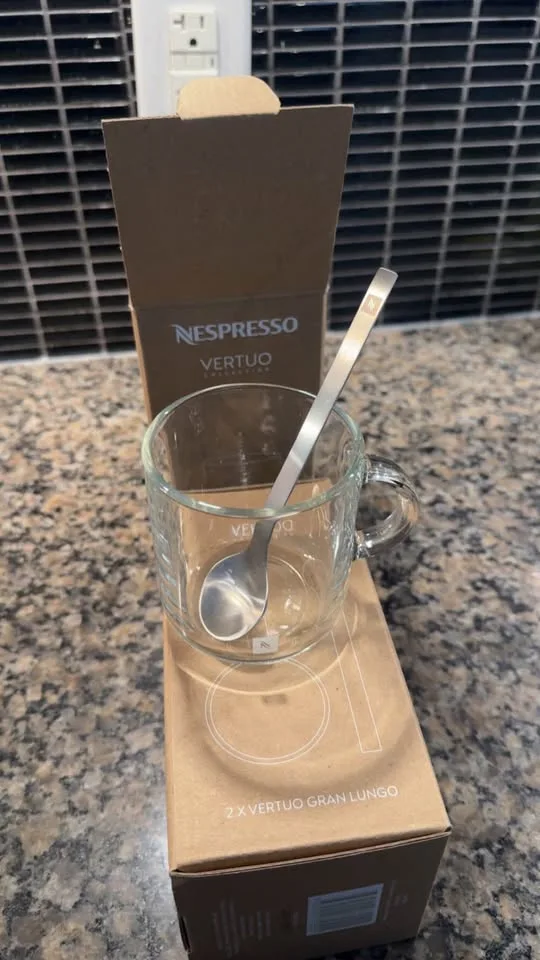 Nespresso Vertou Gran Lungo Set with Spoons - $30/set image indicator(4)