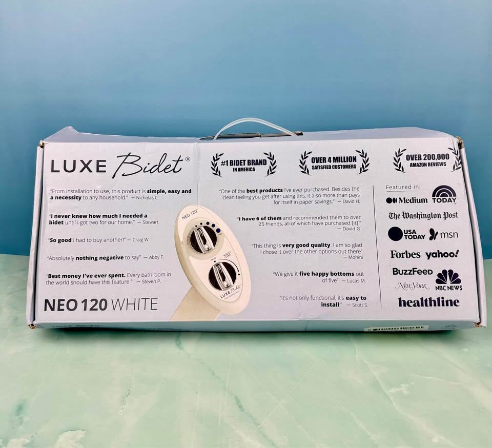 Brand NEW Bidet - LUXE Bidet NEO 120 - White - photo 4