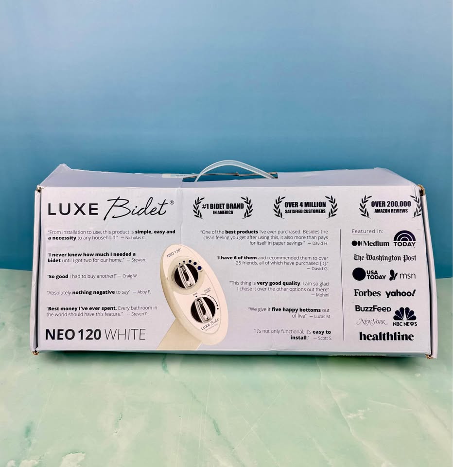 Brand NEW Bidet - LUXE Bidet NEO 120 - White - photo 5