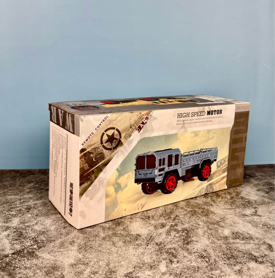 RC Military Transport Truck - 1:20 Scale - Green - photo 5