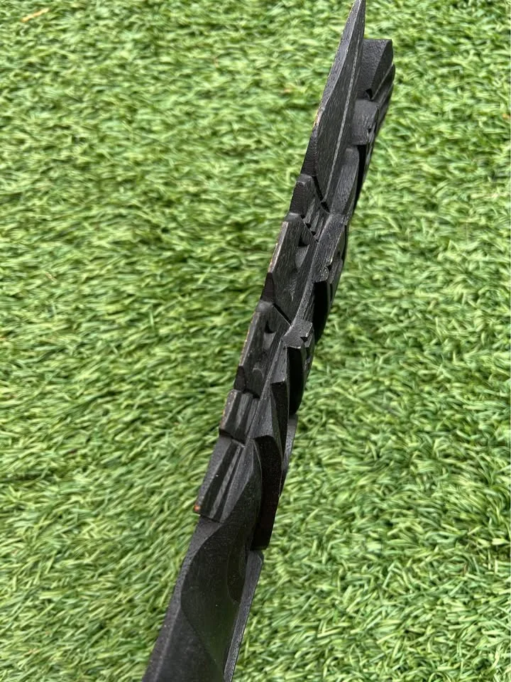 Carved Wooden Tribal Mask – Bali Indonesia 15” tall image indicator(7)