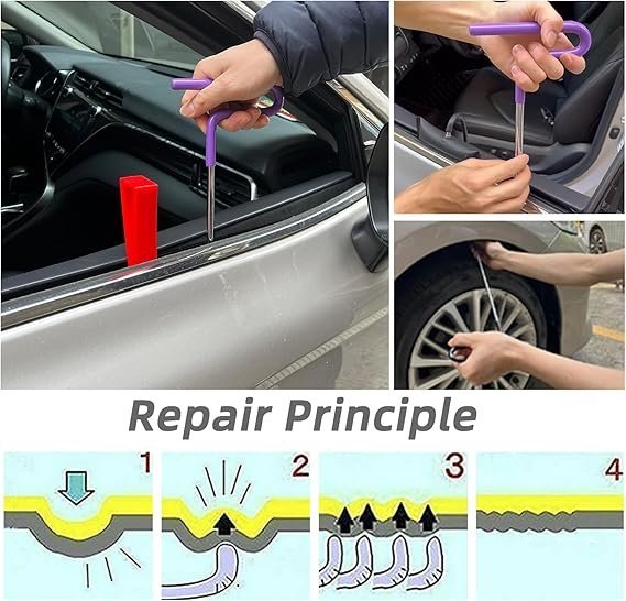 Chymogul 29 Pcs Paintless Dent Repair Kit – Professional Rod Set - photo 2