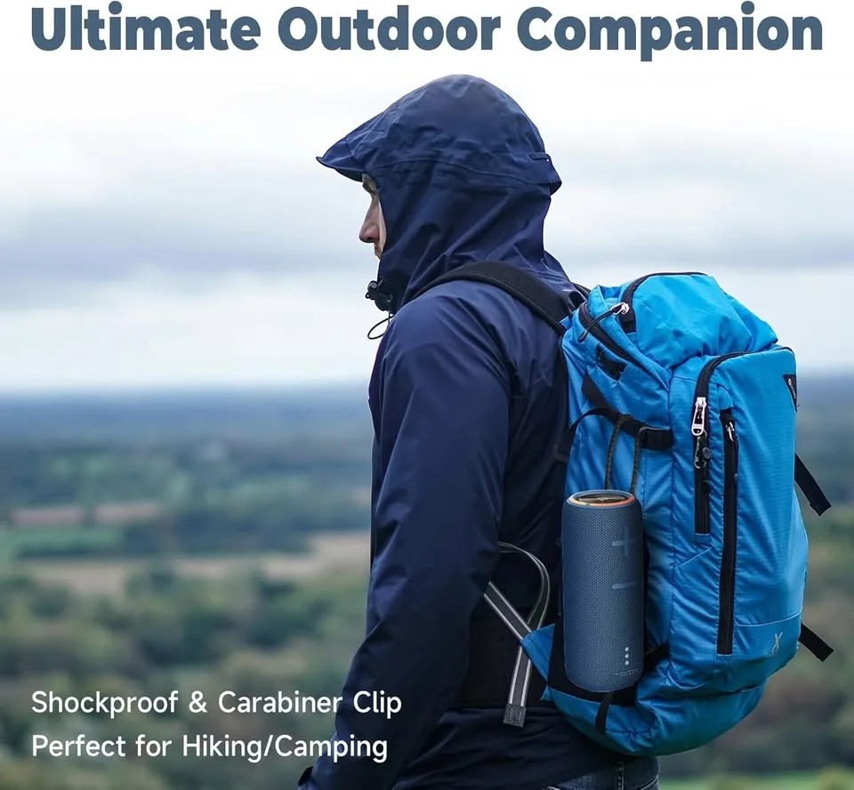 Waterproof Bluetooth Speaker - 30W HD Sound, 8H Playtime image indicator(2)