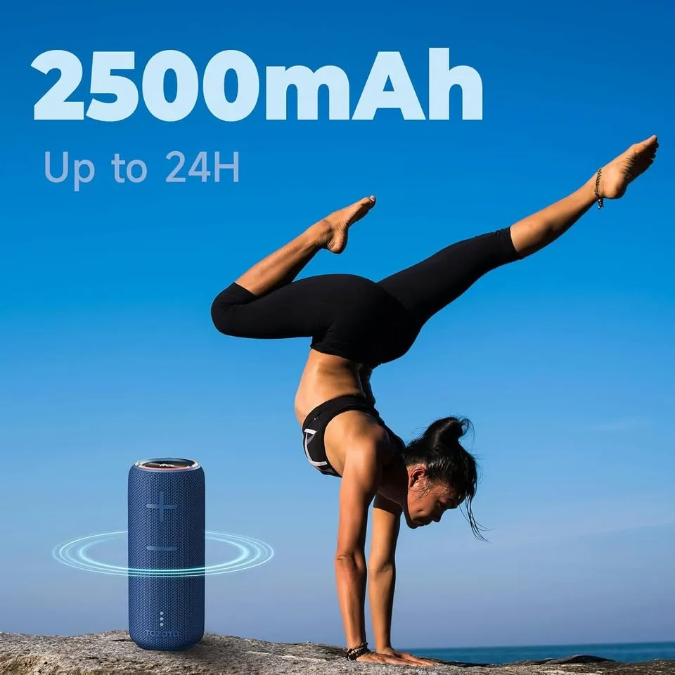 Waterproof Bluetooth Speaker - 30W HD Sound, 8H Playtime image indicator(8)