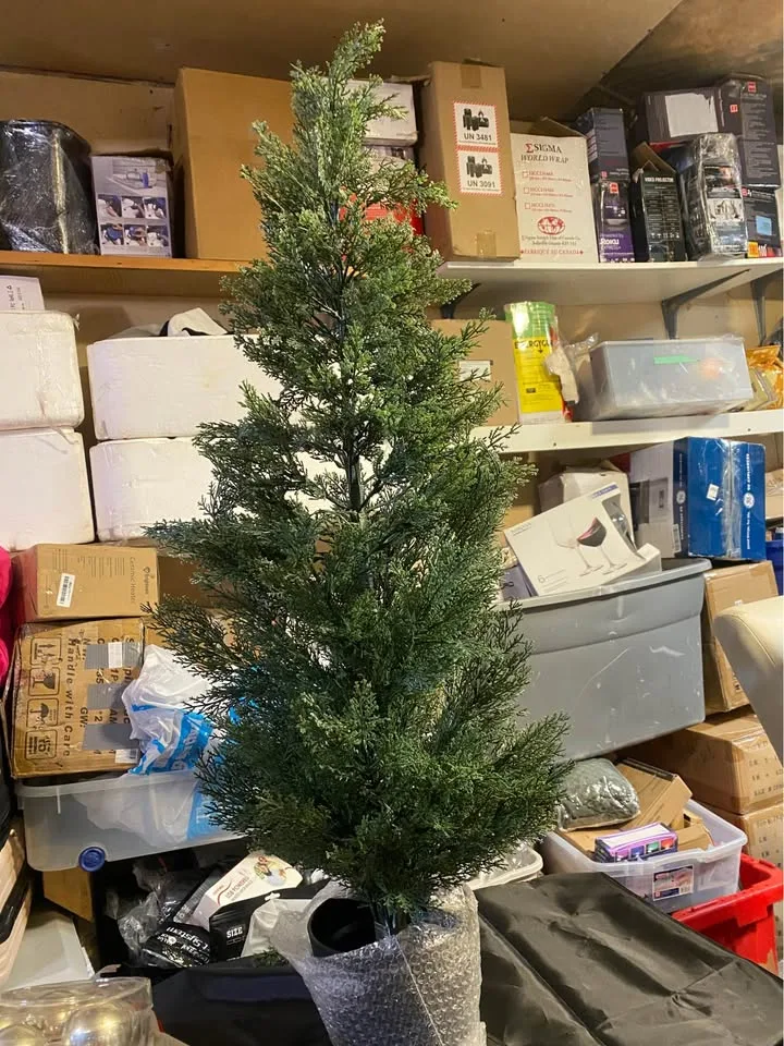 3 FT Artificial Cedar Topiary Trees image indicator(2)