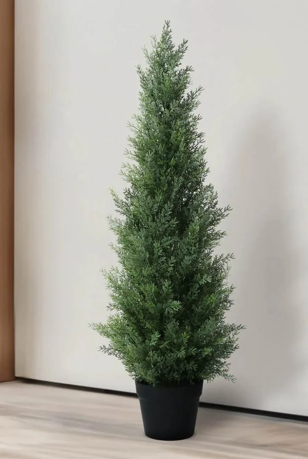 3 FT Artificial Cedar Topiary Trees image indicator(5)