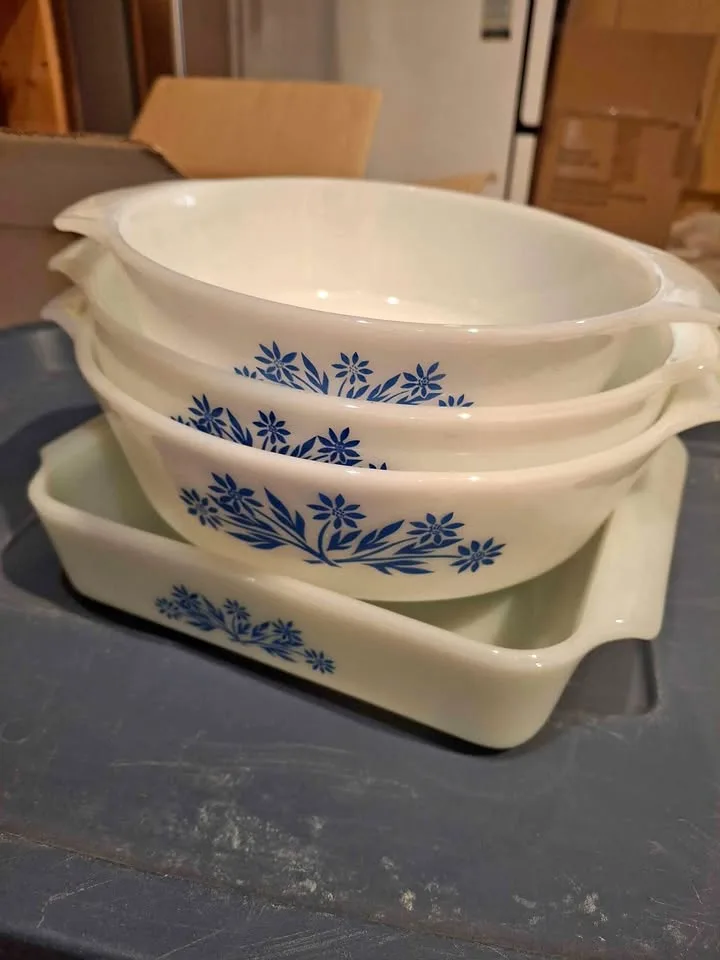 Fire King Anchor Hocking Dishware Set