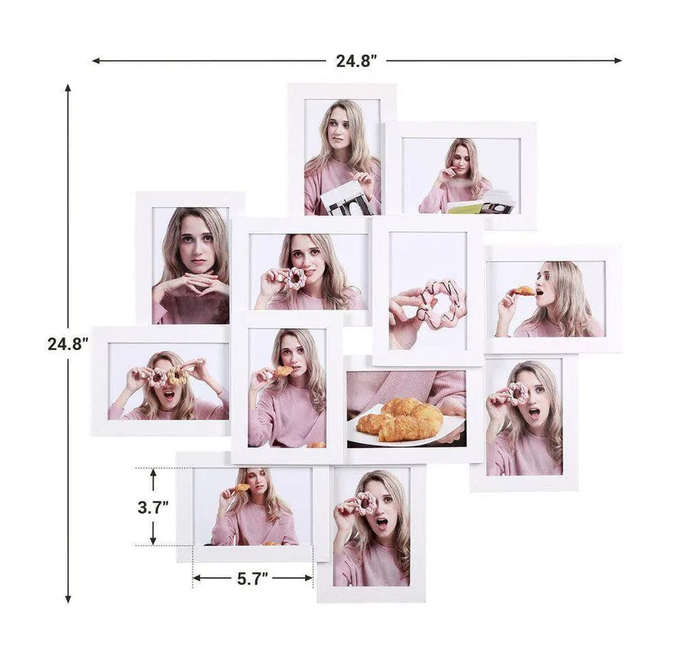 SONGMICS 12-Pack Wall Frame Set image indicator(2)