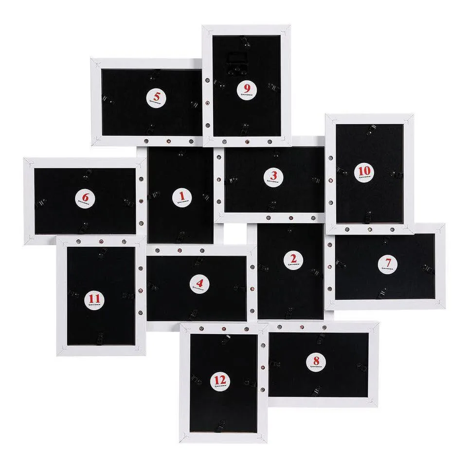 SONGMICS 12-Pack Wall Frame Set image indicator(3)