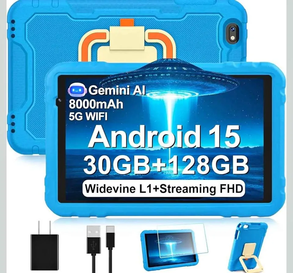 2025 Tablet 10 inch Android 15 30GB RAM 128GB ROM