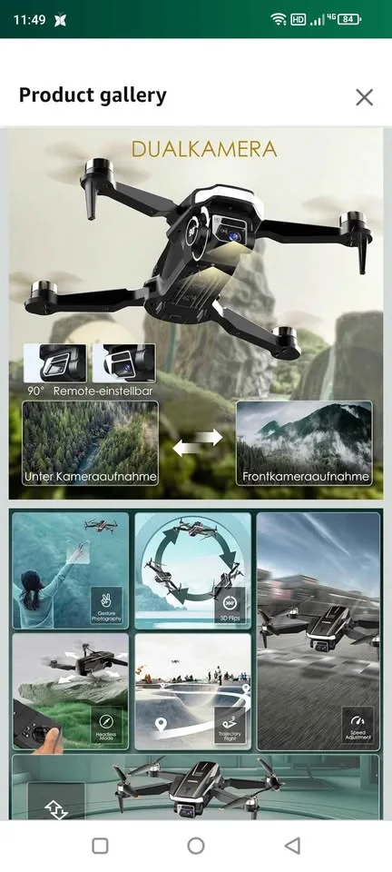 CHUBORY A68 WiFi Drone - Brand New In Box image indicator(2)