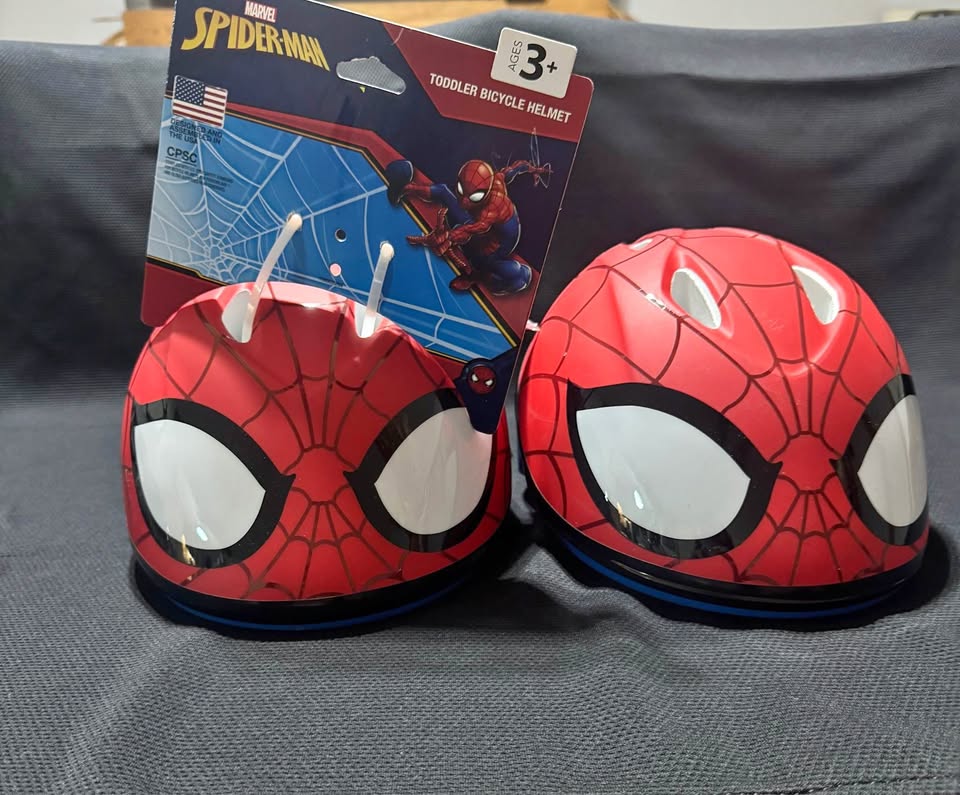 2-toddler Spider-Man Helmets