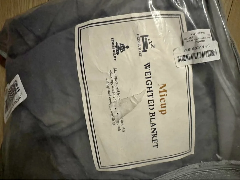 Weighted Blanket, 60''x80'', 20 lbs