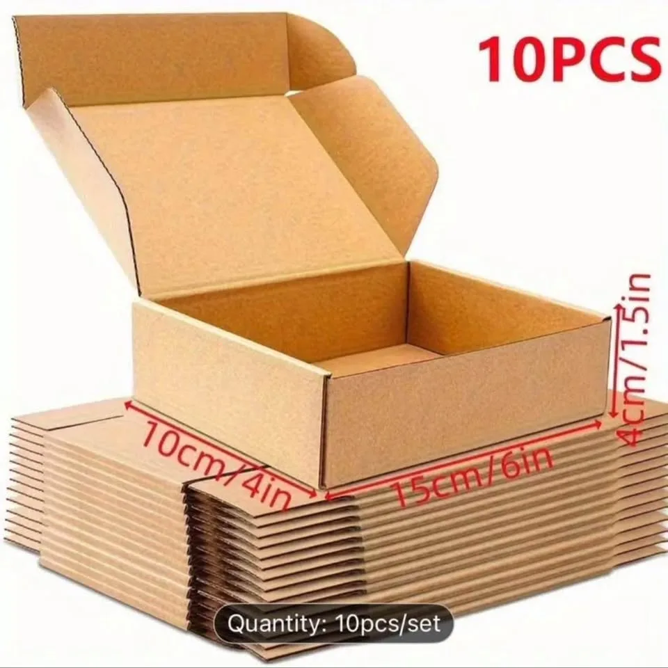 Corrugated cardboard box for shipping, small business... image indicator(7)