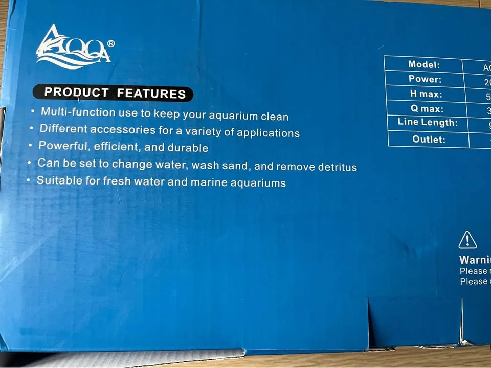 Aquarium Gravel Cleaner, 6-in-1 Electric Fish Tanks Gravel Vacuu image indicator(5)