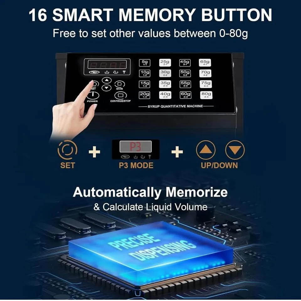 Automatic Fructose Dispenser: [No-Drip Nozzle] 8L image indicator(10)