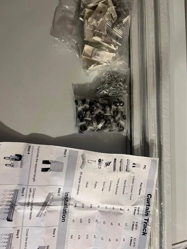 Heavy-Duty Ceiling Curtain Track 2 Meters image indicator(3)