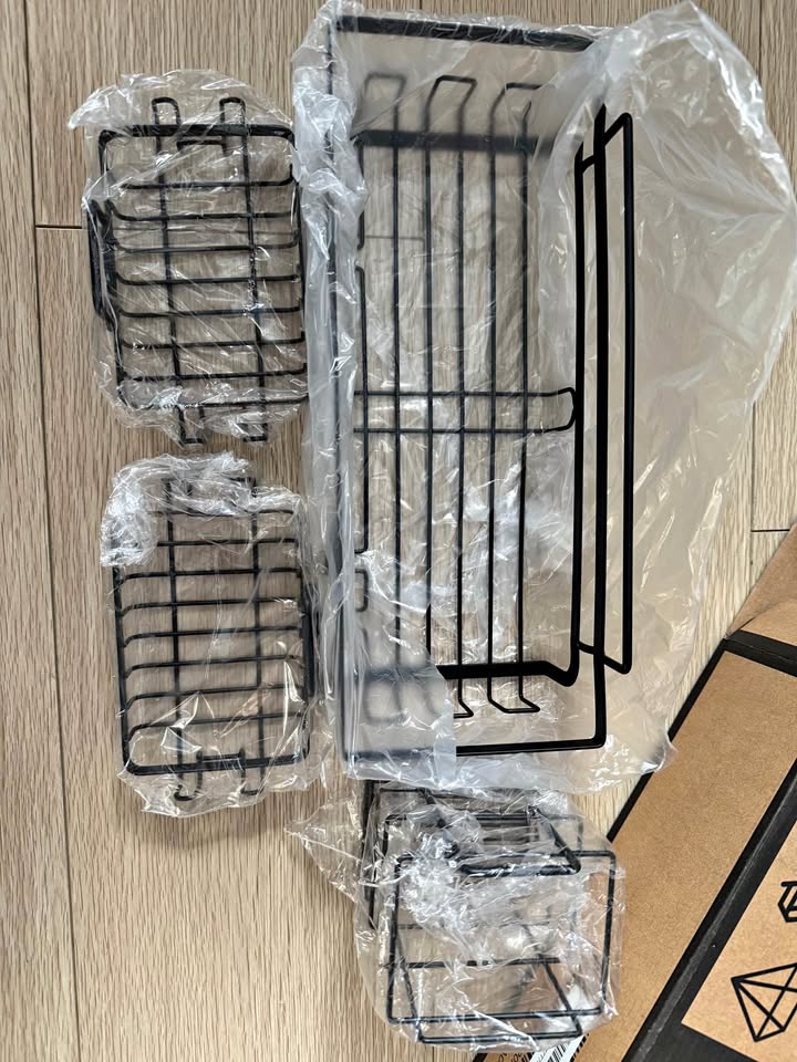 4 pc small shower caddy