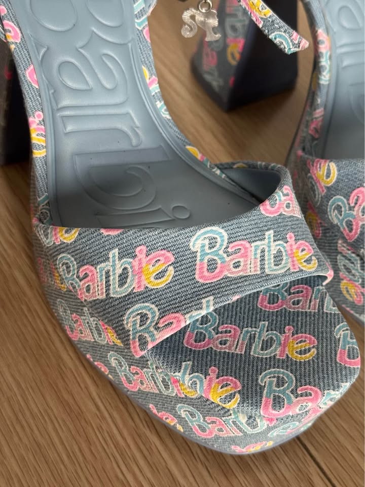 Barbie x Aldo Denim Platform Heels size 7 - photo 2