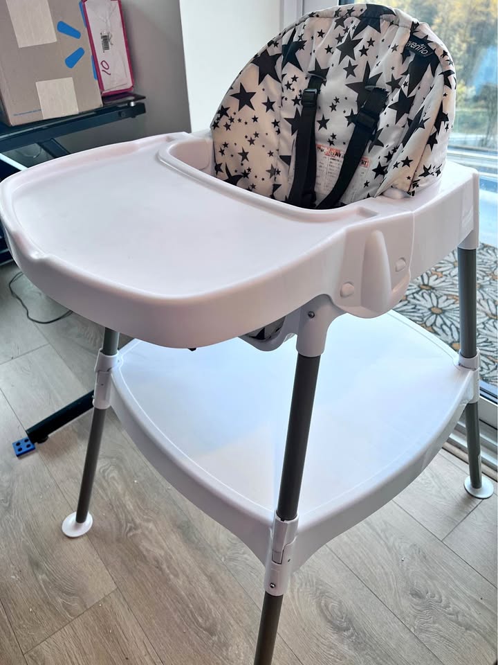 Baby High Chair + Baby Bath Tub