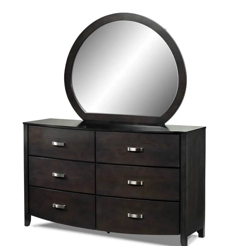 6 Drawer Dresser w/ Mirror