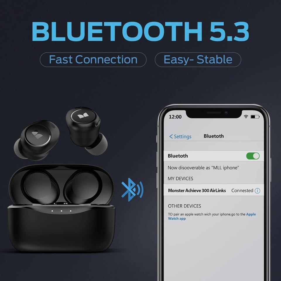 Monster Wireless Earbuds • Bluetooth 5.3 - photo 2