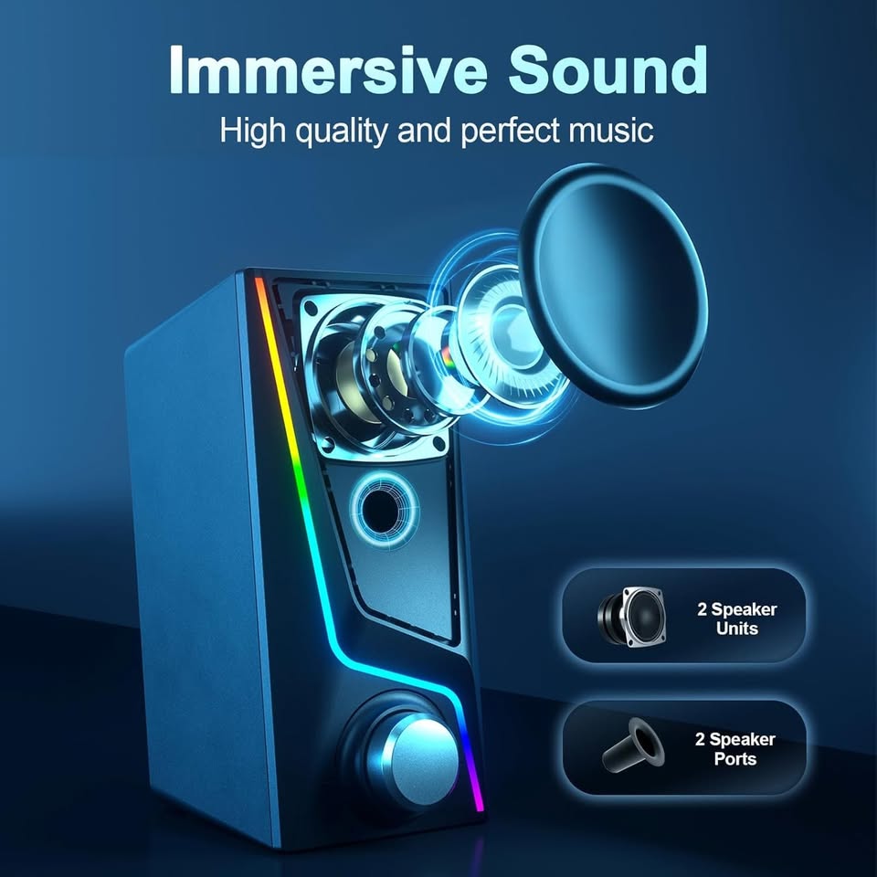 2.1 Channel Computer Speakers with Subwoofer - photo 5