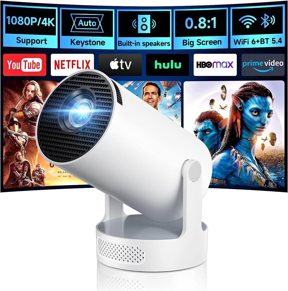 Mini Smart Projector 1080P