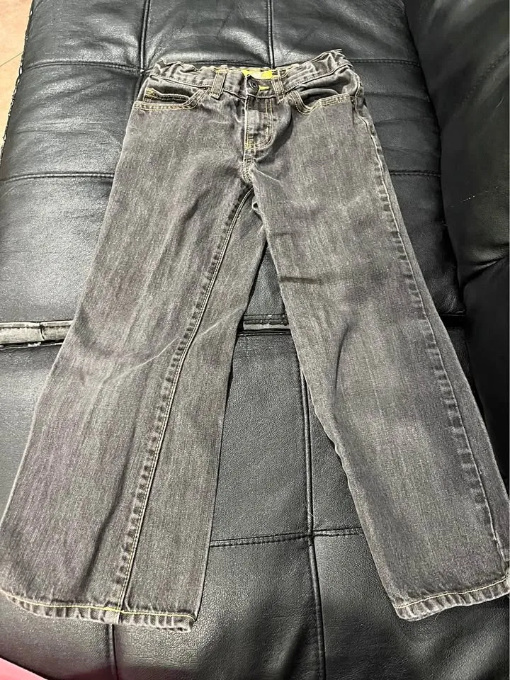 Old navy bootcut jeans boys size 7 regular thumbnail