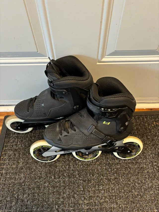 Rollerblade E2 110 Pro Inline Speed Skate mens 9 women’s 11 image indicator(3)