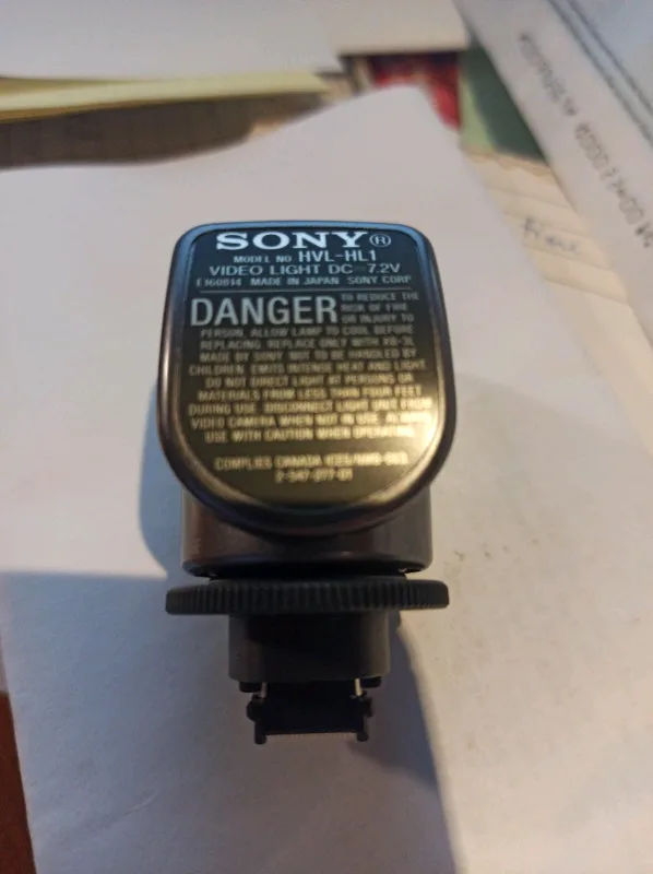 Sony HVL-HL1 Video Light