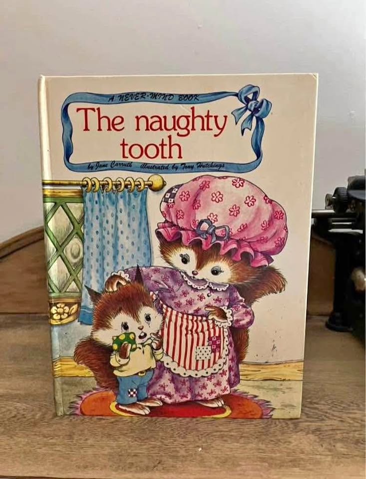 Chippy Goes To The Dentist Vintage 1982 Book