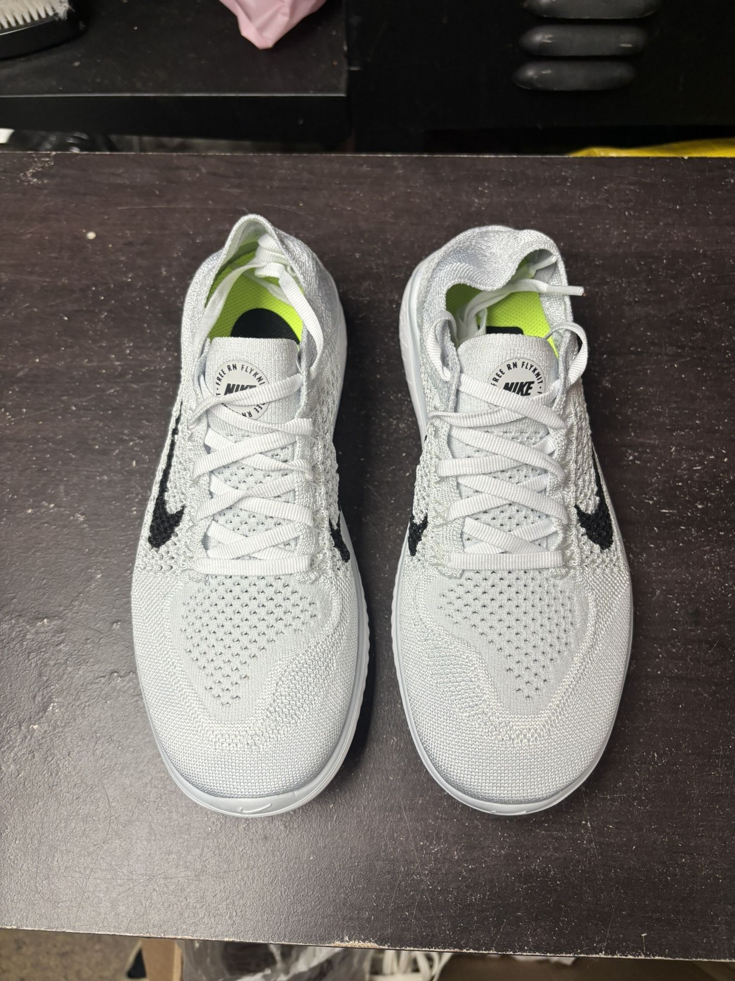 Nike Free RN Flykit 2018 White Pure Platinum - photo 2