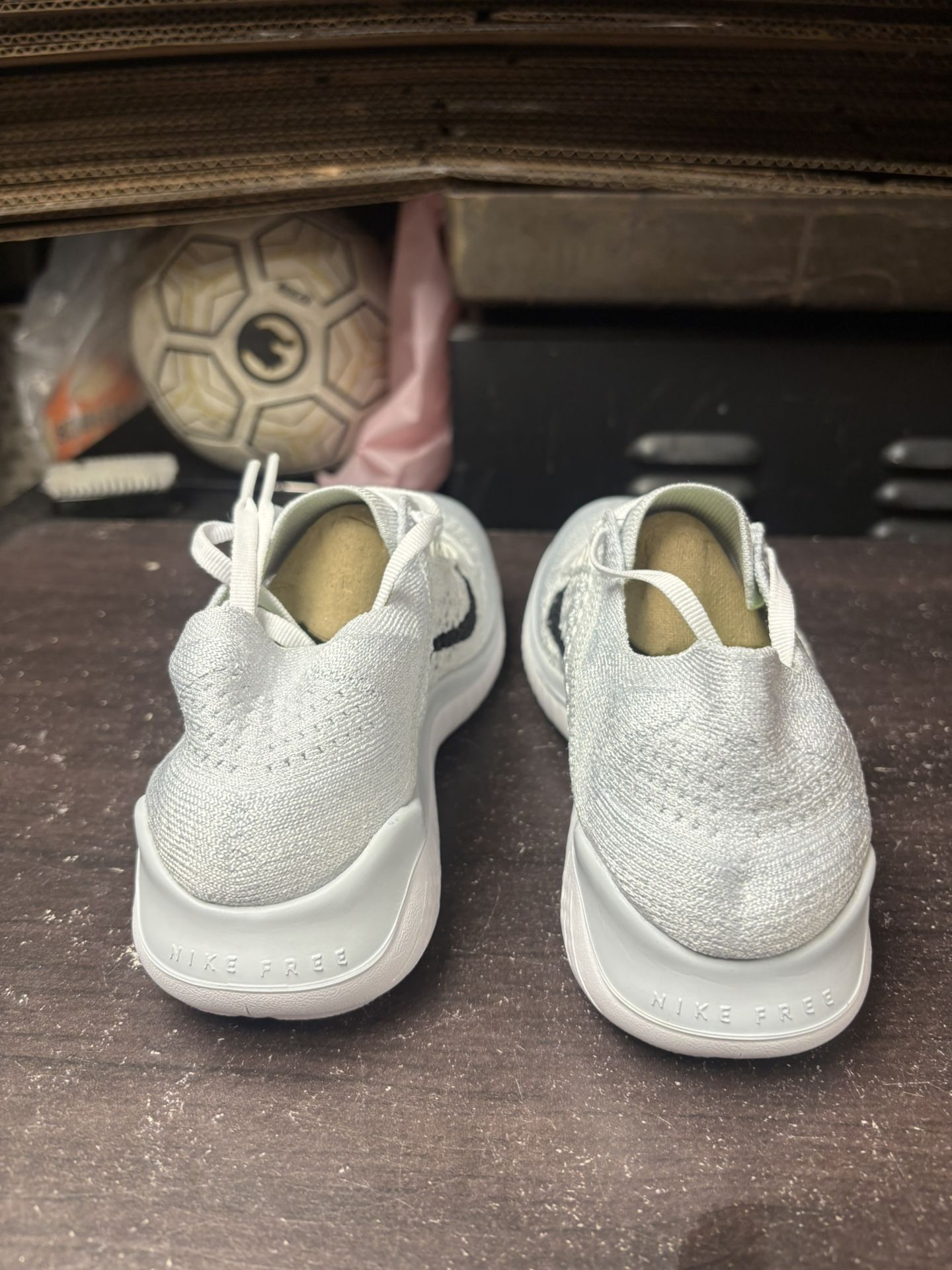 Nike Free RN Flykit 2018 White Pure Platinum - photo 4