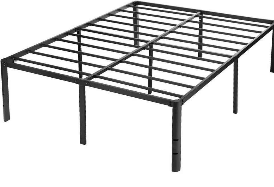 Metal Bed Frame California King - Black, 20 inch high image indicator(2)