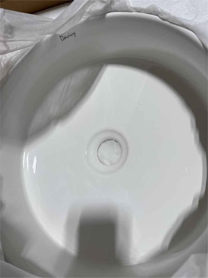 14" Round Vessel Sink with Drain - photo 3