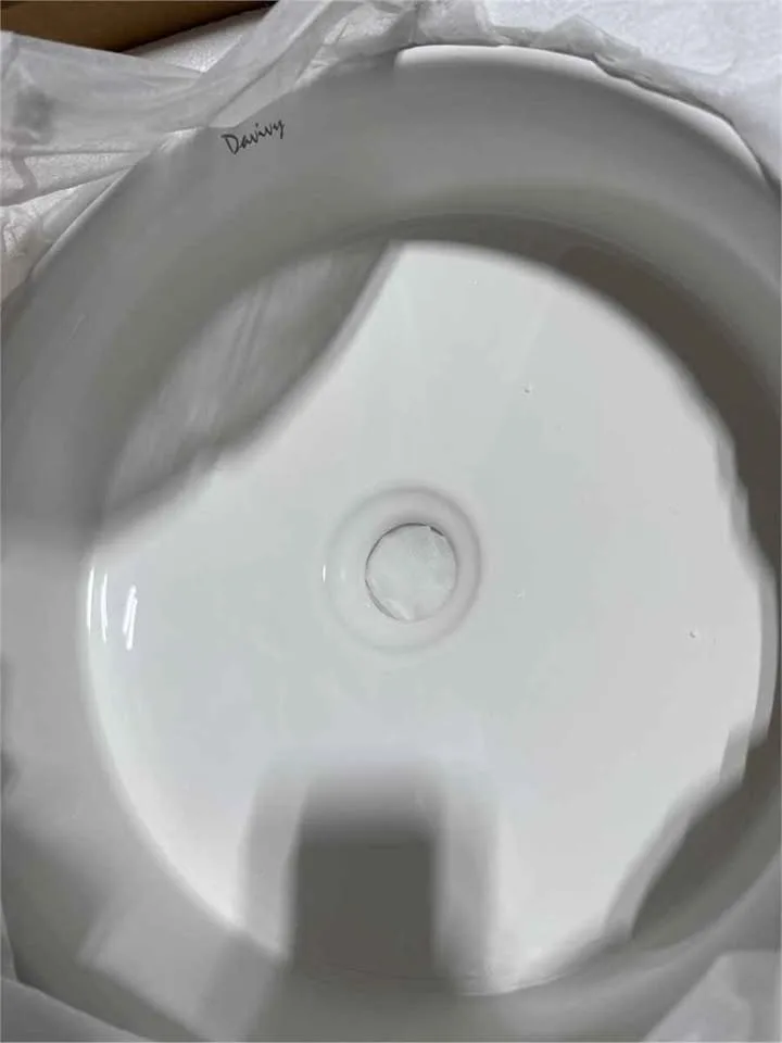14" Round Vessel Sink with Drain image indicator(3)