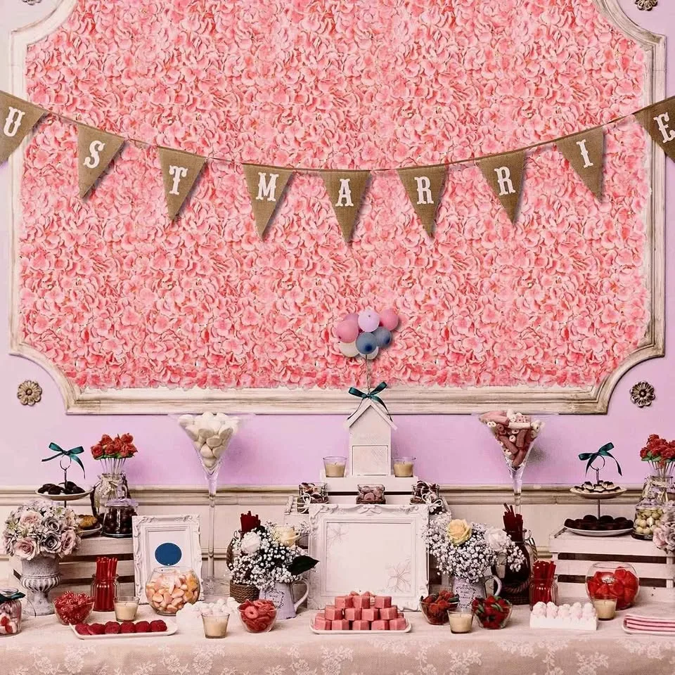 Flower Wall Backdrop 6x5 ft thumbnail