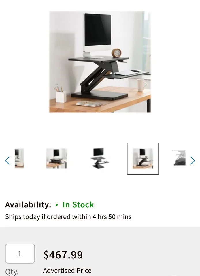 Adjustable standing desk converter image indicator(3)